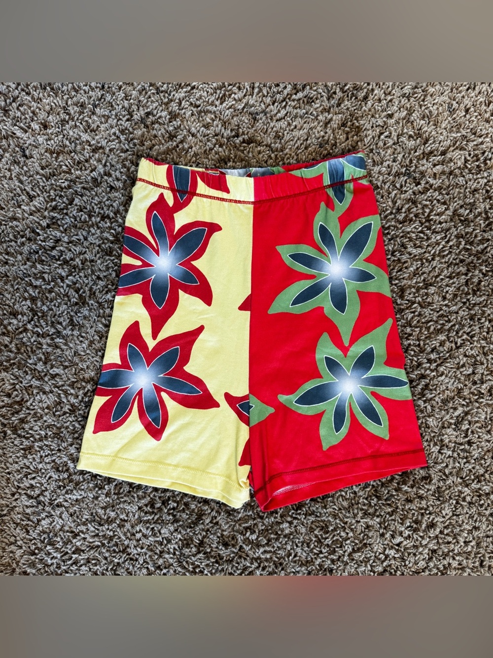 Chopova Lowena Floral Biker Shorts